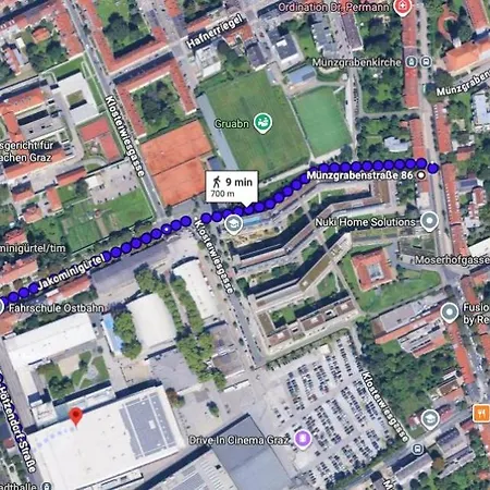 Zentrales City-apartment Mit Stil Naehe Stadthalle Appartamento Graz